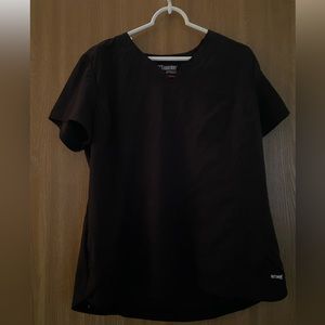 Black Grey’s Anatomy scrub top. Size XL.